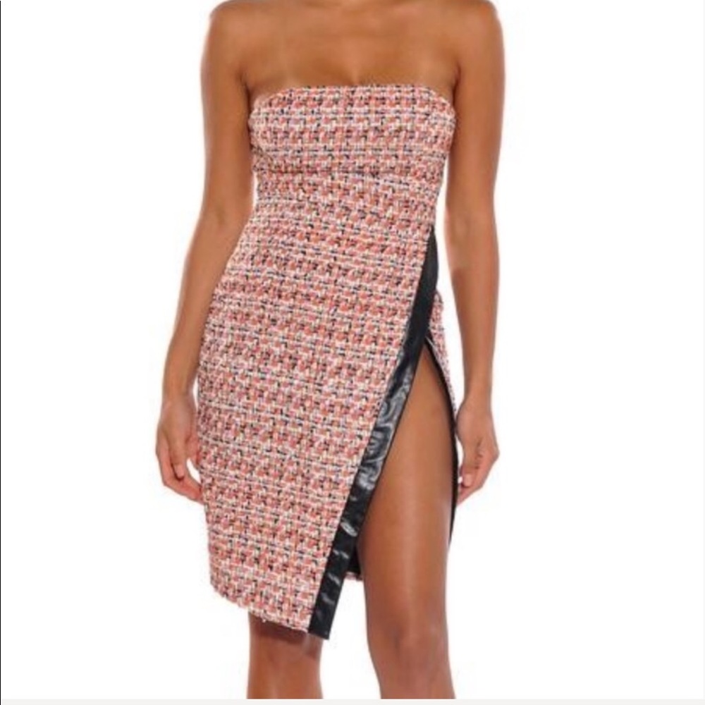 CECE HIGH SLIT MINI DRESS - Picture 3 of 8